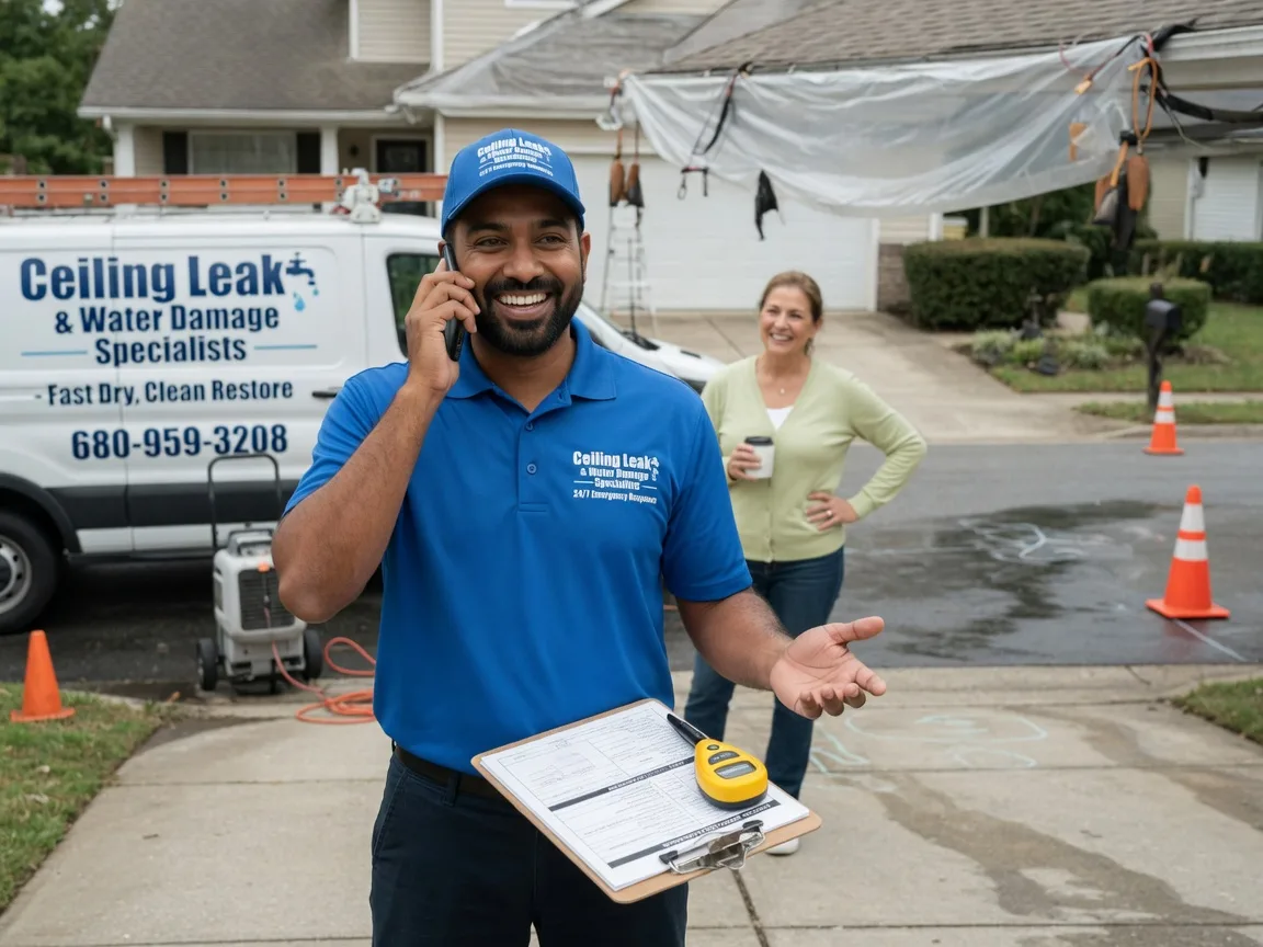 Ceiling Leak Cleanup Portage, ME FAQs
